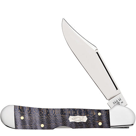 Case Mini Copperlock - Smooth Purple Curly Maple - 80545