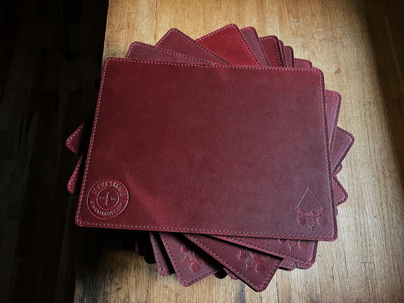 BWeiss Leather - St. Nick's Exclusive - Leather Display Mat