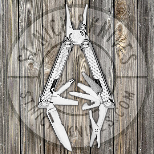 Leatherman Free P2 Multi-Tool - Gray Nylon Sheath - 832636