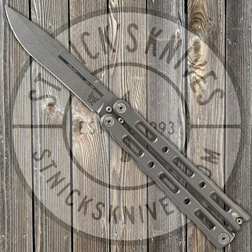 Benchmade - 85 - Balisong - Butterfly Knife - Titanium Handle - S30V Blade