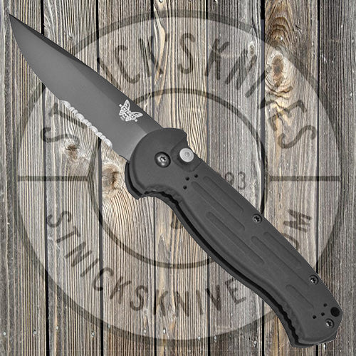 Benchmade - AFO II - Automatic - Black Blade - Combo Edge - 9051SBK