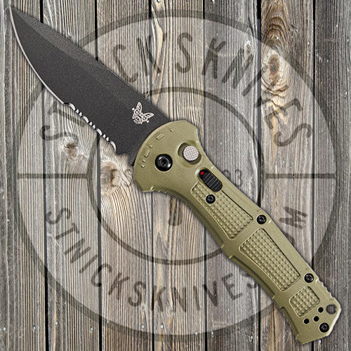 Benchmade Claymore - Automatic - CPM-D2 Blade - Grivory Handle - 9070SBK-1