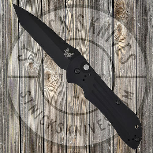Benchmade - Auto Stryker - Automatic - Black Blade - Plain Edge - 9101BK