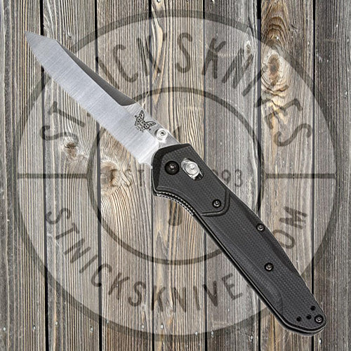 Benchmade - Osborne - AXIS Lock - Black G-10 - Plain Edge - 940-2