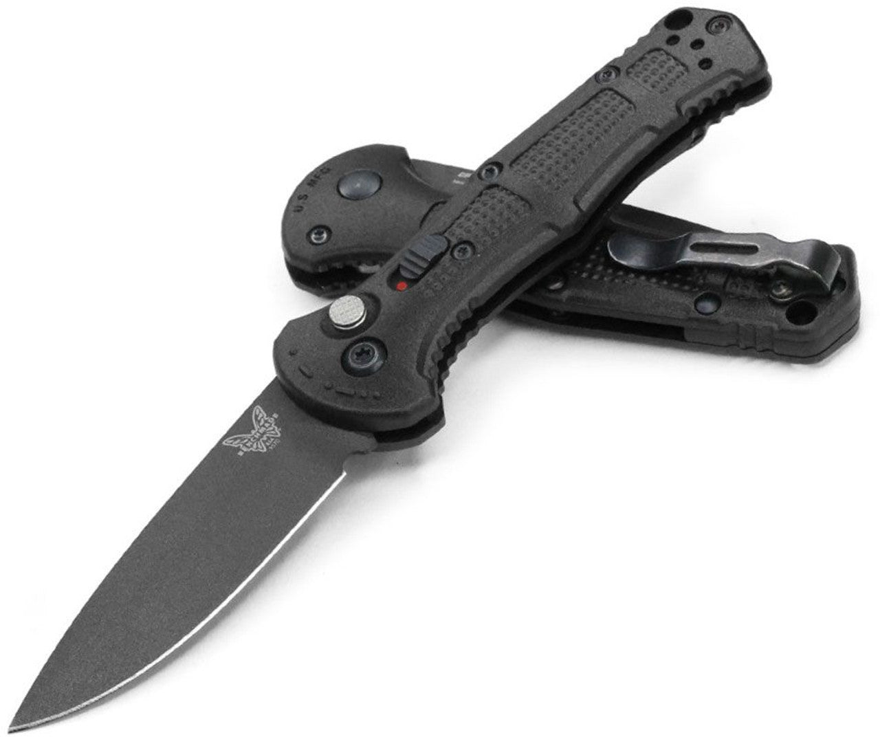 Benchmade Mini Claymore - Automatic - CPM-D2 Blade - Black Grivory Handle - 9570BK