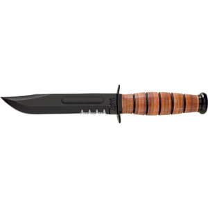 KA-BAR Knives - Short Knife - USMC - Serrated - 02-1252 - SNK/WTO - Home Office