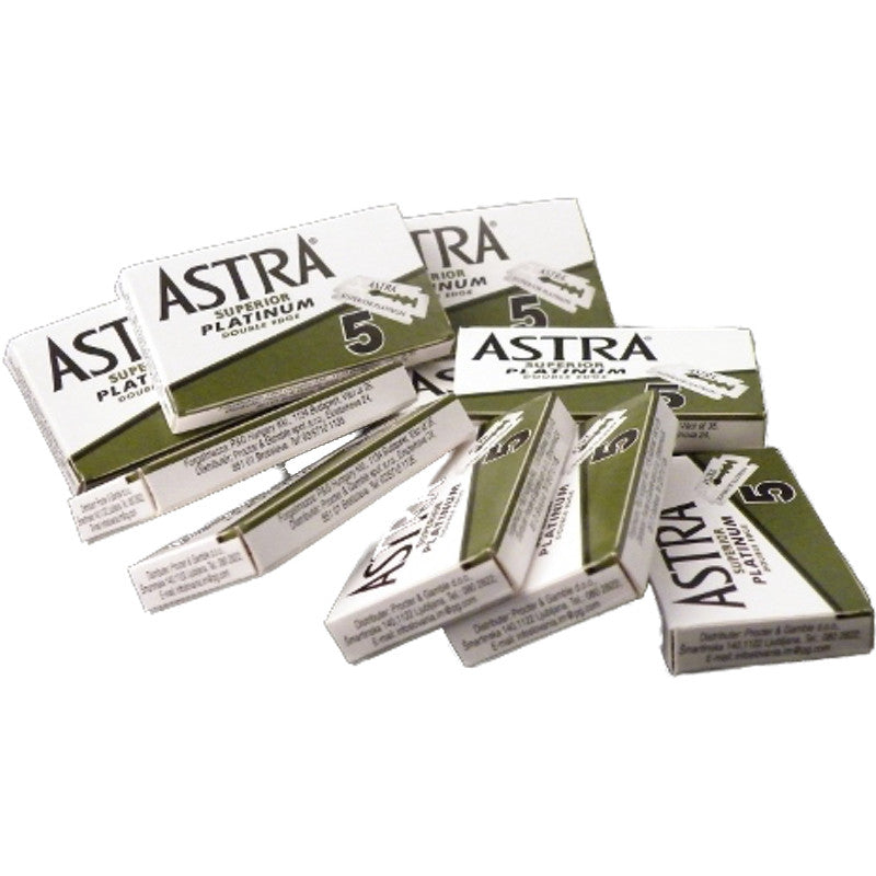 Astra - Platinum Blades - 5 count - ASTRAP-PAK