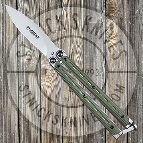 Bradley - Kimura - O.D. Green G10 - Spear Point Blade - BCC901
