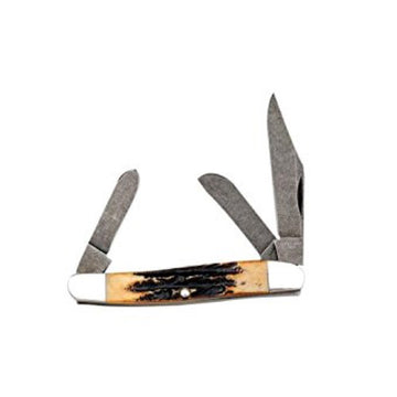 Bear & Son - Genuine India Stag - Damascus - Stockman - 547D