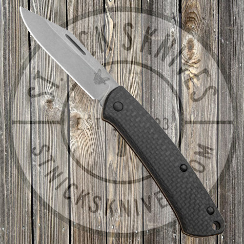 Benchmade - Proper - Clip Point - Slip Joint - Carbon Fiber - 318-2