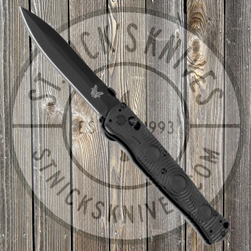 Benchmade SOCP Tactical Folder - Combo Edge - D2 - CF Elite - 391SBK
