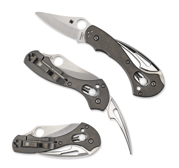 Spyderco Tusk - LC200N Steel - Titanium Handle - C06TIP - SNK/WTO - Home Office