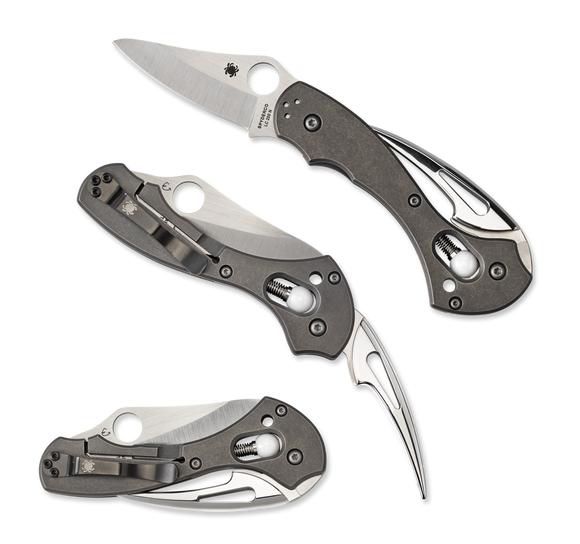Spyderco Tusk - LC200N Steel - Titanium Handle - C06TIP - SNK/WTO - Home Office