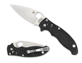 Spyderco Manix 2 - Black G10 Handle - CPM-S30V Blade - C101GP2