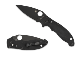 Spyderco Manix 2 - Black G-10 - Black CPM-S30V Blade - C101GPBBK2