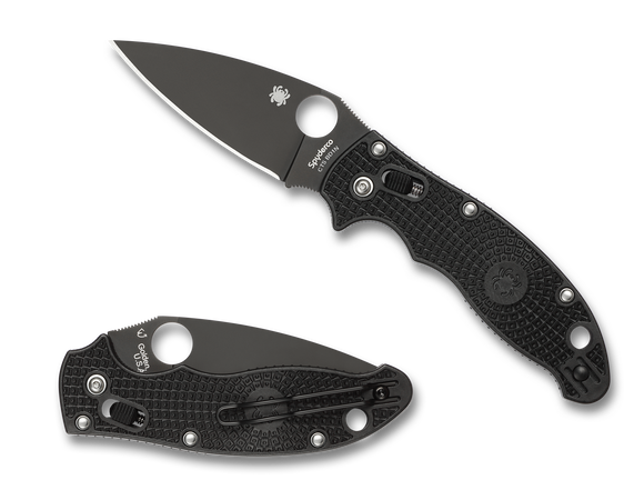 Spyderco Manix 2 Lightweight - Black FRN - CTS-BD1 Steel - C101PBBK2