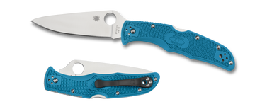 Spyderco Endura 4 - Flat Ground - Blue FRN - C10FPBL - SNK/WTO - Home Office