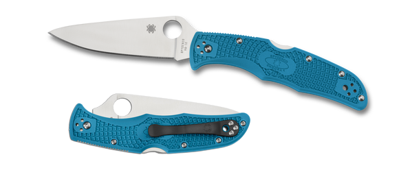 Spyderco Endura 4 - Flat Ground - Blue FRN - C10FPBL - SNK/WTO - Home Office