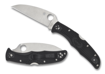 Spyderco Endura 4 - Wharncliffe - Plain Edge - Black FRN - C10FPWCBK