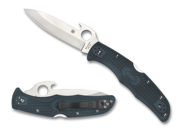 Spyderco Endura 4 - Emerson Opener - Blue FRN - C10PGYW