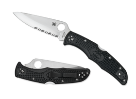 Spyderco Endura 4 - Black FRN - Combo Edge - C10PSBK - SNK/WTO - Home Office