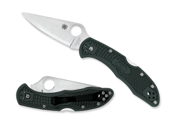 Spyderco Delica 4 - ZDP-189 - British Racing Green Handle - C11PGRE