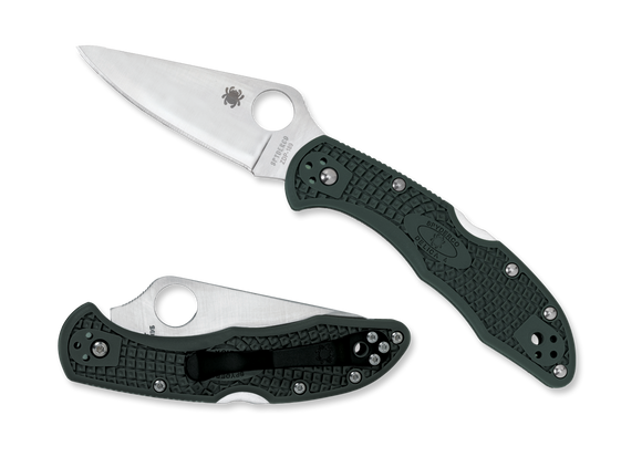 Spyderco Delica 4 - ZDP-189 - British Racing Green Handle - C11PGRE
