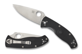 Spyderco Tenacious Lightweight - Plain Edge - Black FRN - C122PBK