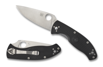 Spyderco Tenacious Lightweight - Plain Edge - Black FRN - C122PBK