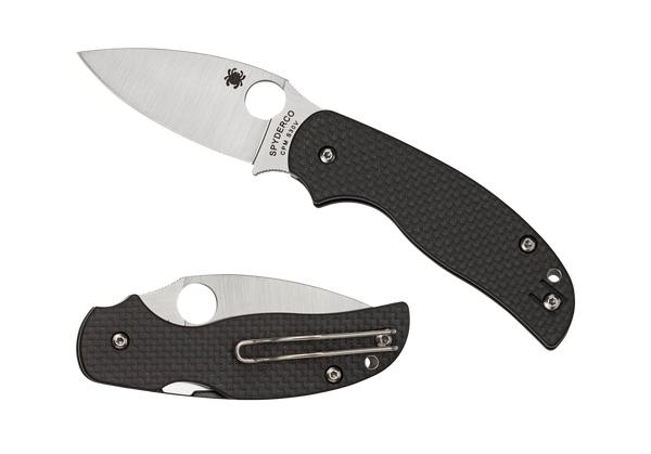 Spyderco Sage 5 - Carbon Fiber/G-10 Handle - CPM-S30V Steel - C123CFPCL - CLOSEOUT