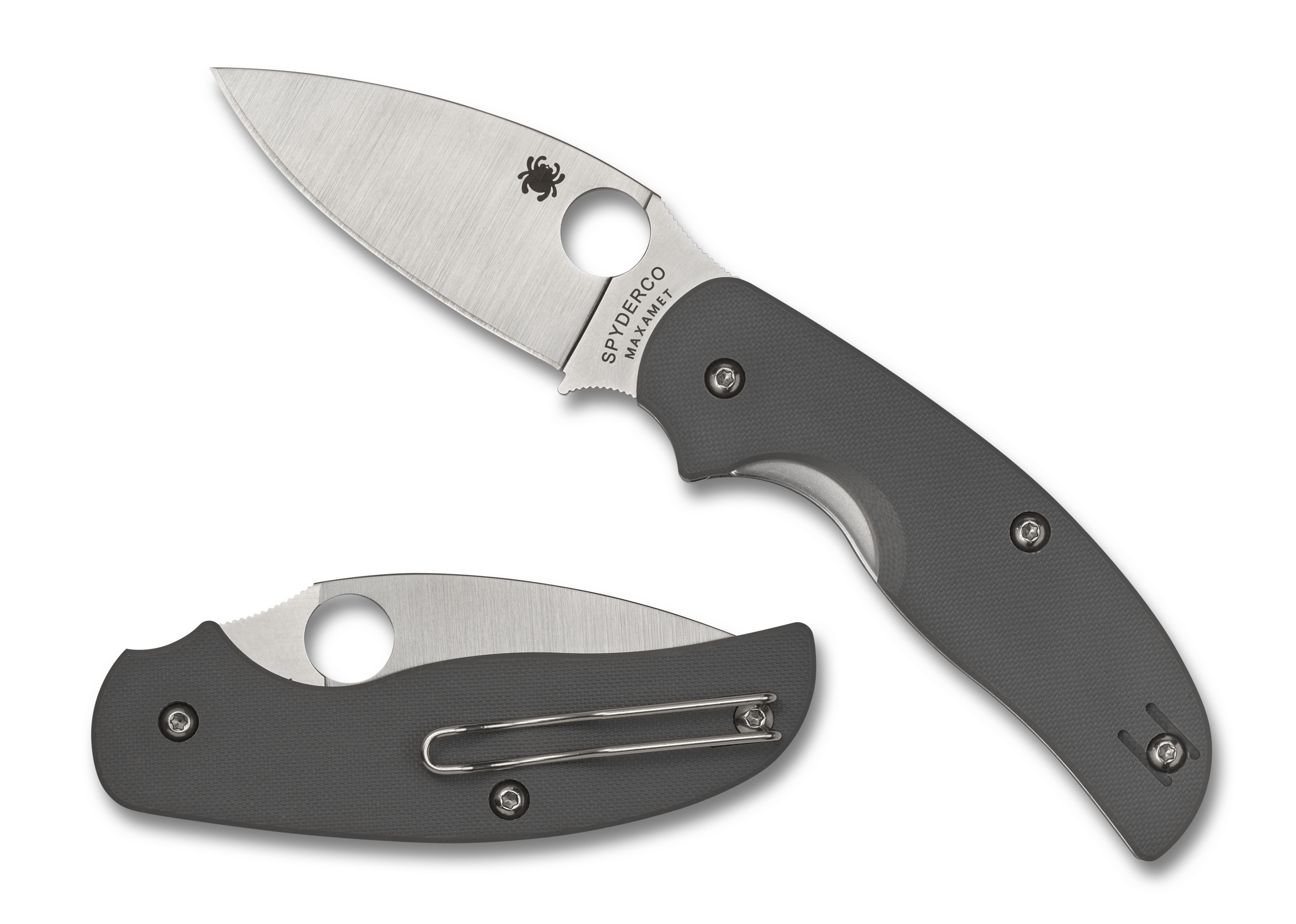 Spyderco Sage 1 - Liner Lock - Maxamet Steel- Cool Gray G10 - C123GPGY - CLOSEOUT
