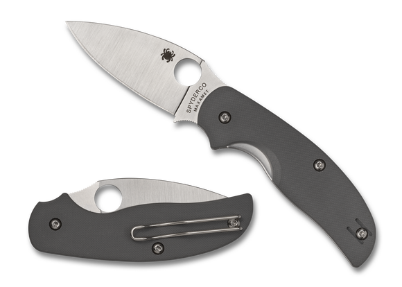 Spyderco Sage 1 - Liner Lock - Maxamet Steel- Cool Gray G10 - C123GPGY - CLOSEOUT