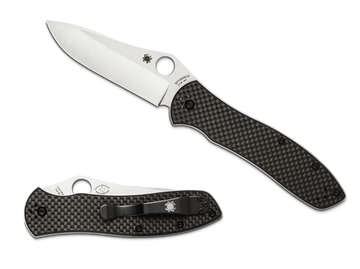 Spyderco Gayle Bradley Folder 2 - Carbon Fiber - CPM-M4 Steel - C134CFP2 - CLOSEOUT