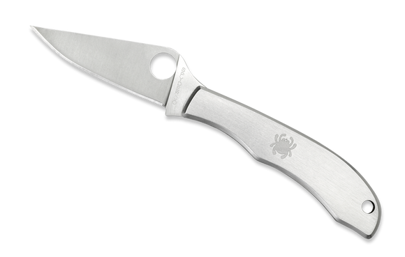 Spyderco HoneyBee - Stainless Handle - Plain Edge - C137P