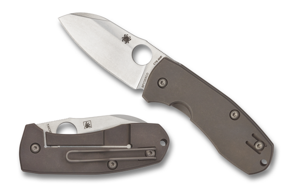 Spyderco Techno 2 - Titanium Handle - CTS-XHP Blade - C158TIP2