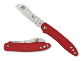 Spyderco Roadie - Slip Joint - Red FRN - N690 Blade - C189PRD - SNK/WTO - Home Office
