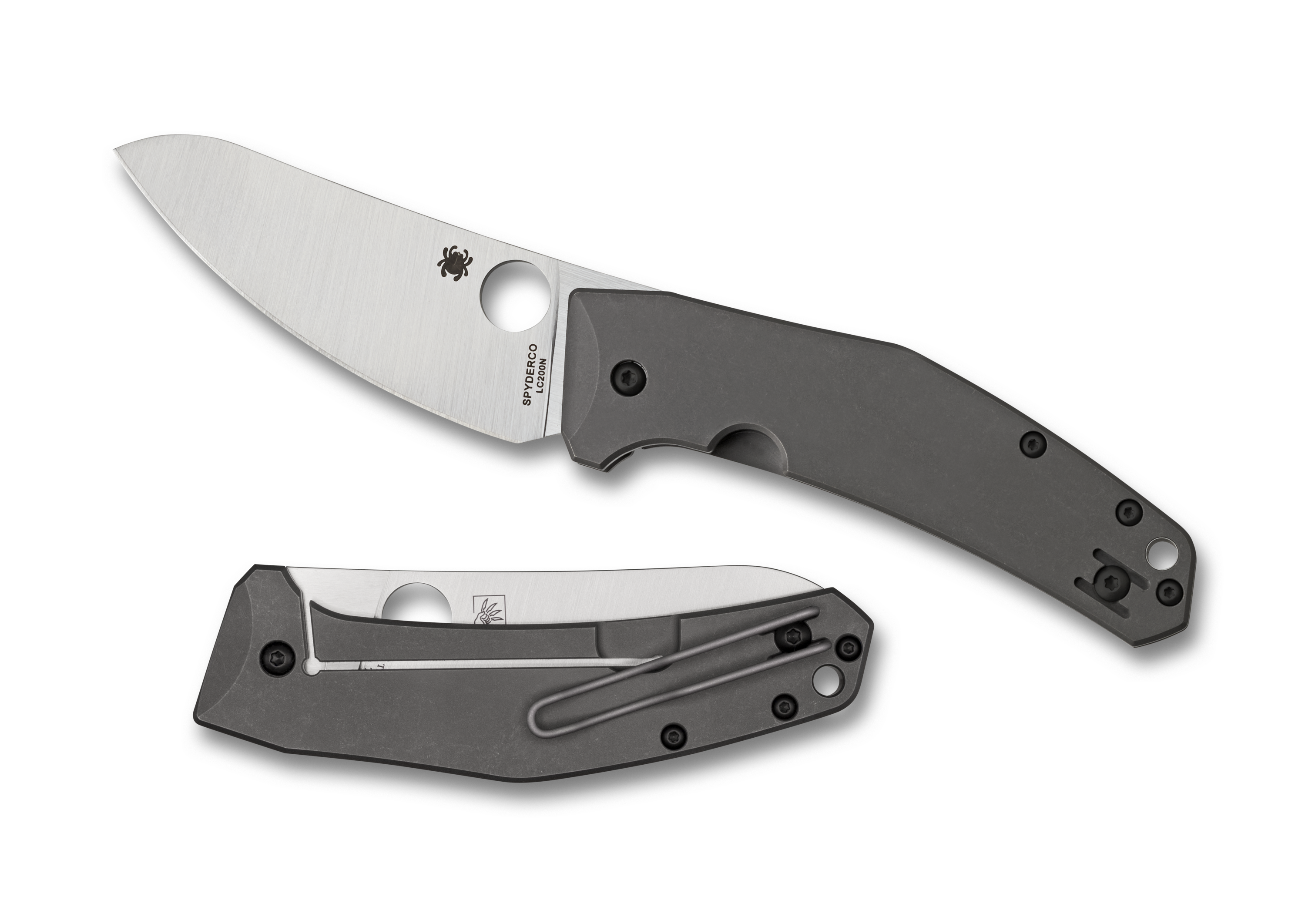 Spyderco Spydie Chef - Titanium Handle - LC200N Steel - C211TIP