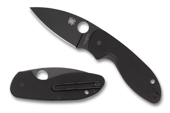 Spyderco Efficient - Black Blade - Black G10 - C216GPBBK