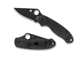 Spyderco Para 3 - Black Blade - Black G10 Handle - C223GPBK - SNK/WTO - Home Office