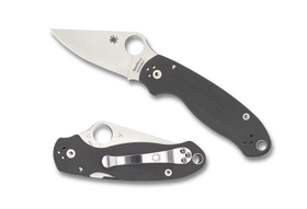 Spyderco Para 3 - Maxamet Steel - Grey G10 Handle - C223GPDGY