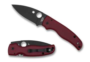 Spyderco Shaman - St. Nick’s Exclusive - CPM-4V Steel - Red G10 - C229GPRDBK
