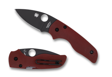 Spyderco Lil Native - St. Nick's Exclusive - Red G10 - CPM-4V Blade - C230GPRDBK