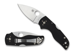 Spyderco Lil’ Native - Mid Backlock - Black G10 - CPM-S30V - C230MBGP - CLOSEOUT