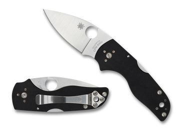 Spyderco Lil’ Native - Mid Backlock - Black G10 - CPM-S30V - C230MBGP - CLOSEOUT