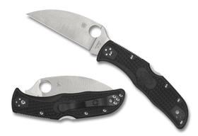 Spyderco Endela - Black FRN - Wharncliffe - Plain Edge - C243FPWCBK