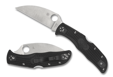 Spyderco Endela - Black FRN - Wharncliffe - Plain Edge - C243FPWCBK