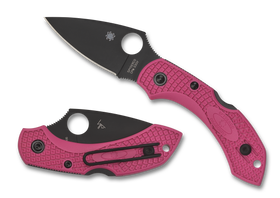 Spyderco Dragonfly 2 - Pink FRN - DLC S30V - Pink Heals - C28FPPNS30VBK2