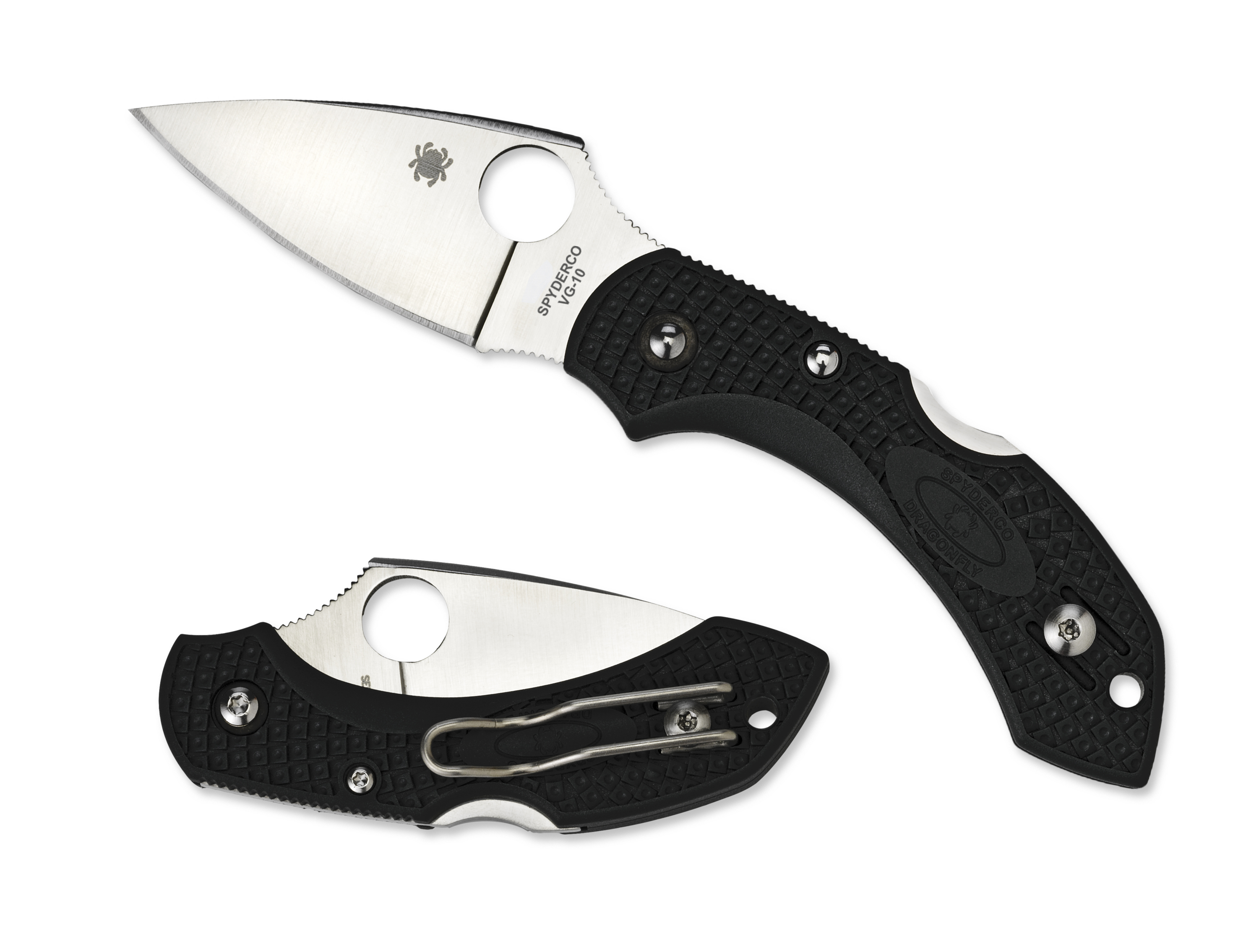 Spyderco Dragonfly 2 - Black FRN - C28PBK2