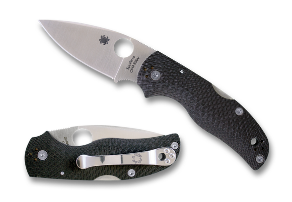 Spyderco Native 5 - Fluted Carbon Fiber - CPM-S90V - C41CFFP5