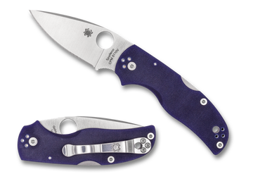 Spyderco Native 5 -  Dark Blue G-10 - CPM-S110V - C41GPDBL5